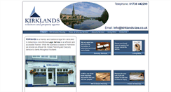 Desktop Screenshot of kirklands-law.co.uk
